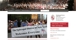 Desktop Screenshot of dioceseny.org
